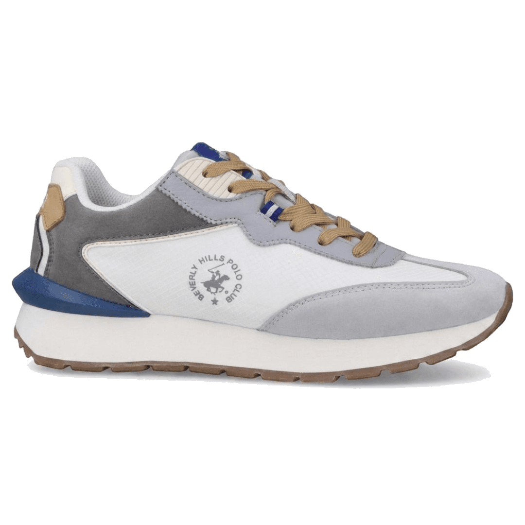 SUMMIT-BGNV-M7 BHPC TENIS LIFESTYLE HOMBRE BEIGE NAVY - Beige - front